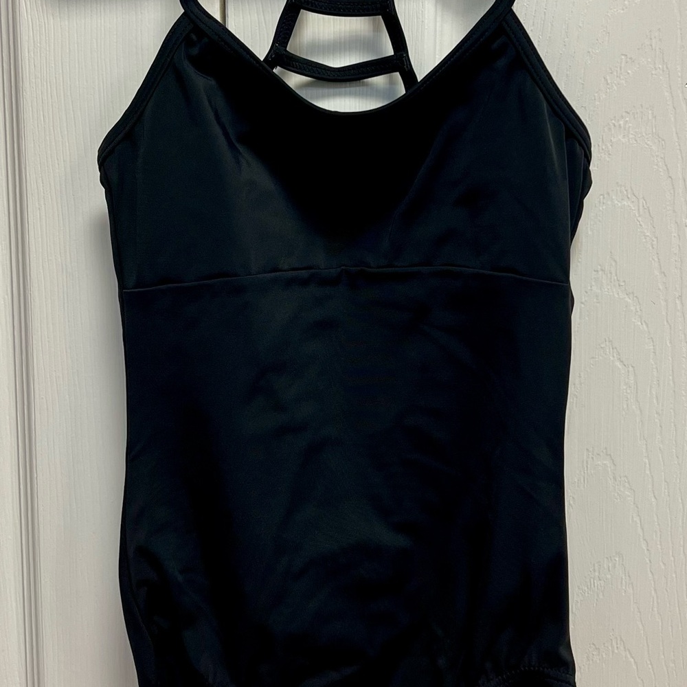 Balera Black Strappy Leotard